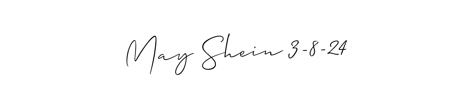 How to Draw May Shein 3-8-24 signature style? Allison_Script is a latest design signature styles for name May Shein 3-8-24. May Shein 3-8-24 signature style 2 images and pictures png