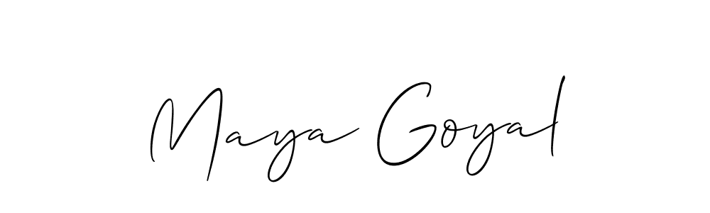 You can use this online signature creator to create a handwritten signature for the name Maya Goyal. This is the best online autograph maker. Maya Goyal signature style 2 images and pictures png
