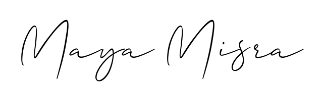 Download transparent PNG signature for name Maya Misra styled with Allison_Script font. Ready to paste directly into PDF and Word agreements. Maya Misra signature style 2 images and pictures png