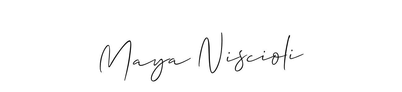 This is the best signature style for the Maya Niscioli name. Also you like these signature font (Allison_Script). Mix name signature. Maya Niscioli signature style 2 images and pictures png