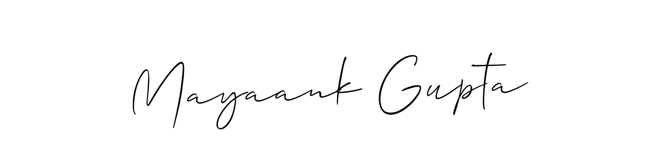 if you are searching for the best signature style for your name Mayaank Gupta. so please give up your signature search. here we have designed multiple signature styles  using Allison_Script. Mayaank Gupta signature style 2 images and pictures png
