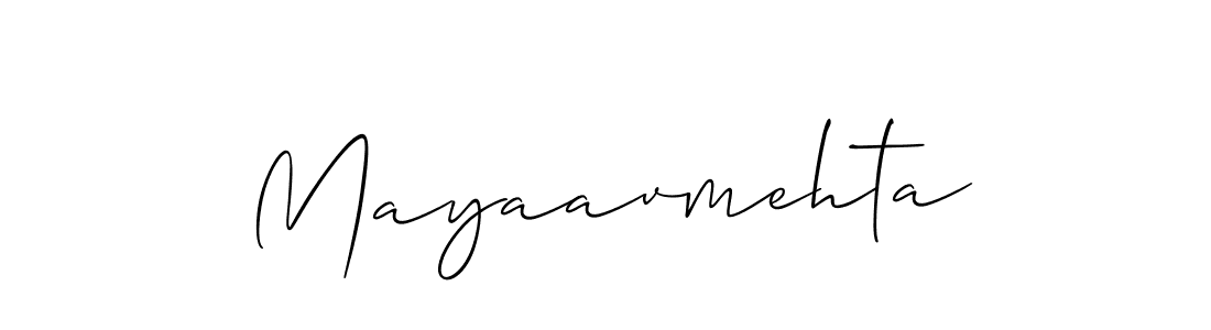 This is the best signature style for the Mayaavmehta name. Also you like these signature font (Allison_Script). Mix name signature. Mayaavmehta signature style 2 images and pictures png