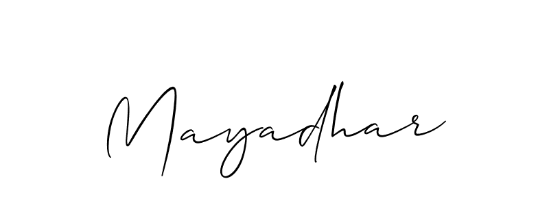 Make a beautiful signature design for name Mayadhar. Use this online signature maker to create a handwritten signature for free. Mayadhar signature style 2 images and pictures png