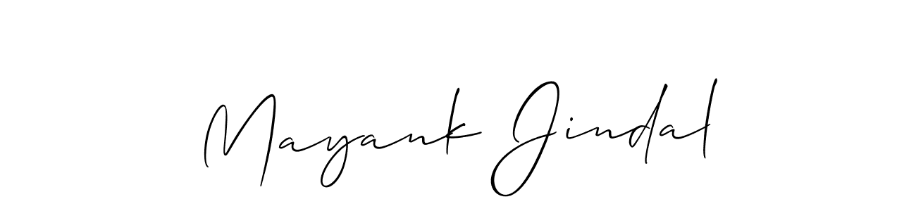 How to Draw Mayank Jindal signature style? Allison_Script is a latest design signature styles for name Mayank Jindal. Mayank Jindal signature style 2 images and pictures png