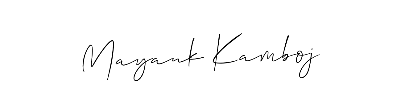 See photos of Mayank Kamboj official signature by Spectra . Check more albums & portfolios. Read reviews & check more about Allison_Script font. Mayank Kamboj signature style 2 images and pictures png