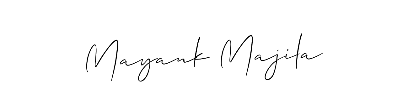 This is the best signature style for the Mayank Majila name. Also you like these signature font (Allison_Script). Mix name signature. Mayank Majila signature style 2 images and pictures png