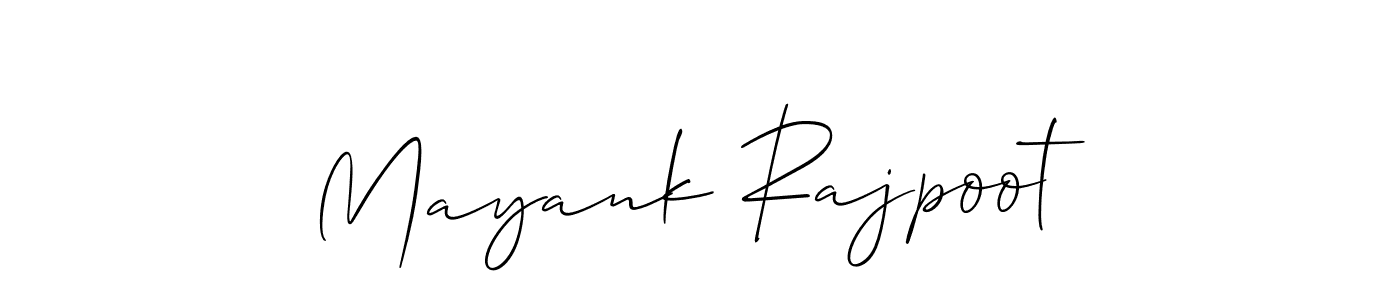 You can use this online signature creator to create a handwritten signature for the name Mayank Rajpoot. This is the best online autograph maker. Mayank Rajpoot signature style 2 images and pictures png