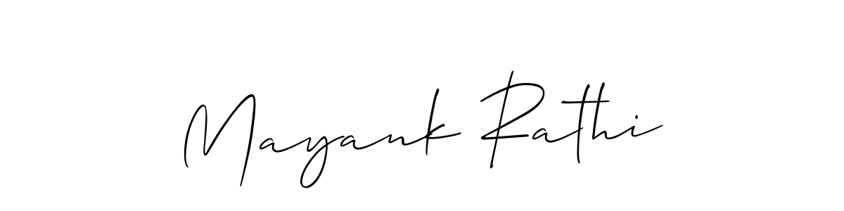 Once you've used our free online signature maker to create your best signature Allison_Script style, it's time to enjoy all of the benefits that Mayank Rathi name signing documents. Mayank Rathi signature style 2 images and pictures png