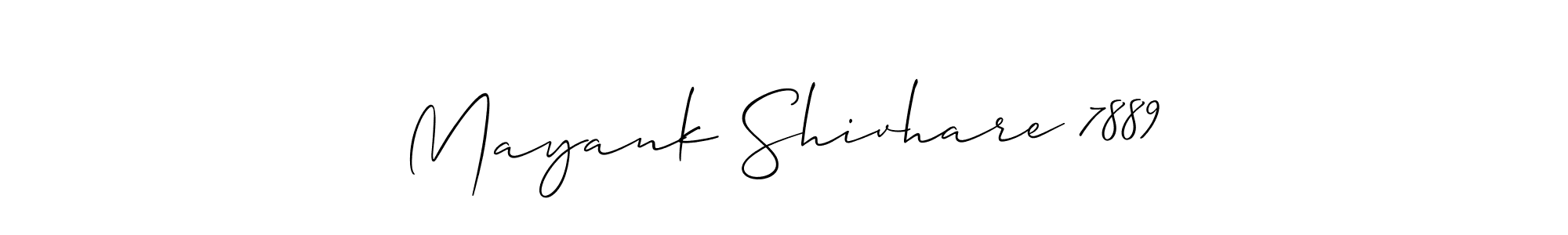 Similarly Allison_Script is the best handwritten signature design. Signature creator online .You can use it as an online autograph creator for name Mayank Shivhare 7889. Mayank Shivhare 7889 signature style 2 images and pictures png