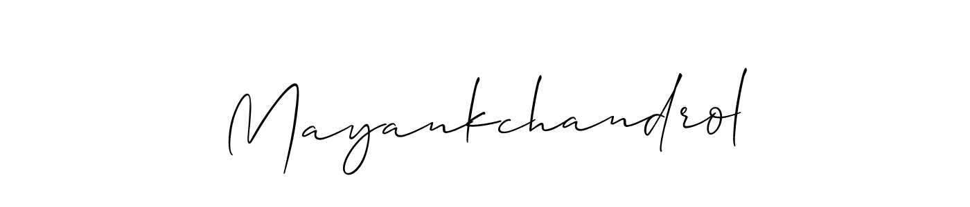 Once you've used our free online signature maker to create your best signature Allison_Script style, it's time to enjoy all of the benefits that Mayankchandrol name signing documents. Mayankchandrol signature style 2 images and pictures png