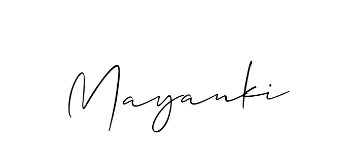 How to make Mayanki name signature. Use Allison_Script style for creating short signs online. This is the latest handwritten sign. Mayanki signature style 2 images and pictures png