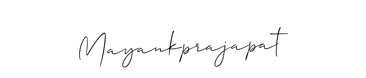 You should practise on your own different ways (Allison_Script) to write your name (Mayankprajapat) in signature. don't let someone else do it for you. Mayankprajapat signature style 2 images and pictures png