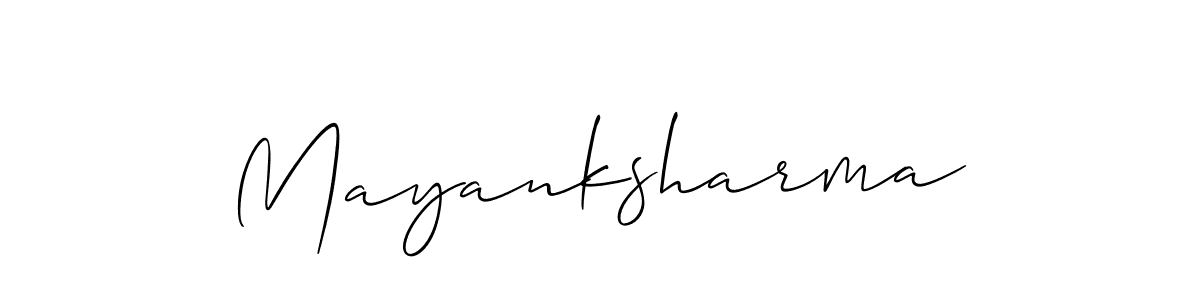 You can use this online signature creator to create a handwritten signature for the name Mayanksharma. This is the best online autograph maker. Mayanksharma signature style 2 images and pictures png