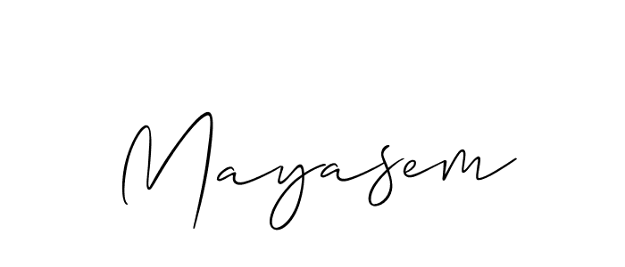 This is the best signature style for the Mayasem name. Also you like these signature font (Allison_Script). Mix name signature. Mayasem signature style 2 images and pictures png