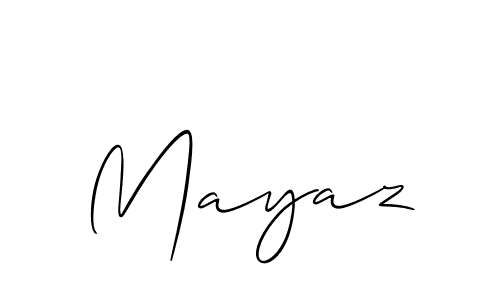 Make a beautiful signature design for name Mayaz. Use this online signature maker to create a handwritten signature for free. Mayaz signature style 2 images and pictures png