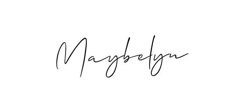 Make a short Maybelyn signature style. Manage your documents anywhere anytime using Allison_Script. Create and add eSignatures, submit forms, share and send files easily. Maybelyn signature style 2 images and pictures png
