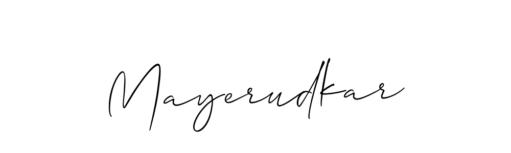 Also we have Mayerudkar name is the best signature style. Create professional handwritten signature collection using Allison_Script autograph style. Mayerudkar signature style 2 images and pictures png