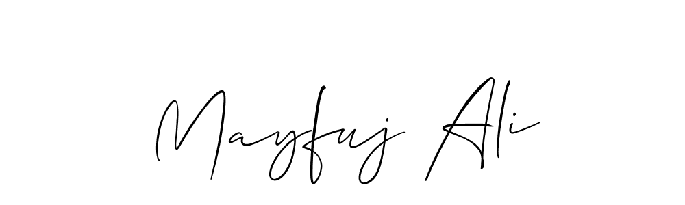 Here are the top 10 professional signature styles for the name Mayfuj Ali. These are the best autograph styles you can use for your name. Mayfuj Ali signature style 2 images and pictures png