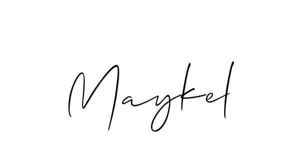 You can use this online signature creator to create a handwritten signature for the name Maykel. This is the best online autograph maker. Maykel signature style 2 images and pictures png