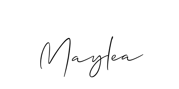 Also You can easily find your signature by using the search form. We will create Maylea name handwritten signature images for you free of cost using Allison_Script sign style. Maylea signature style 2 images and pictures png