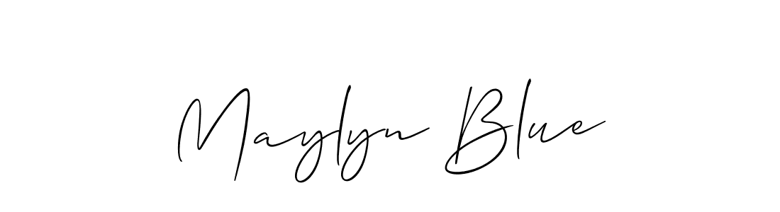 You can use this online signature creator to create a handwritten signature for the name Maylyn Blue. This is the best online autograph maker. Maylyn Blue signature style 2 images and pictures png