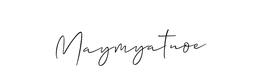 Once you've used our free online signature maker to create your best signature Allison_Script style, it's time to enjoy all of the benefits that Maymyatnoe name signing documents. Maymyatnoe signature style 2 images and pictures png