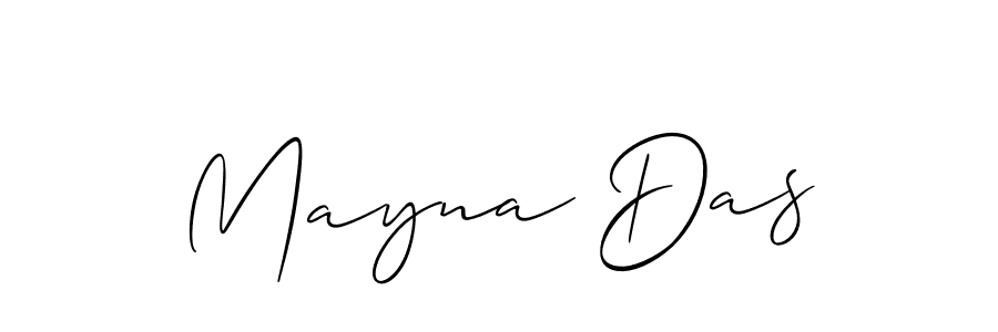 Make a short Mayna Das signature style. Manage your documents anywhere anytime using Allison_Script. Create and add eSignatures, submit forms, share and send files easily. Mayna Das signature style 2 images and pictures png