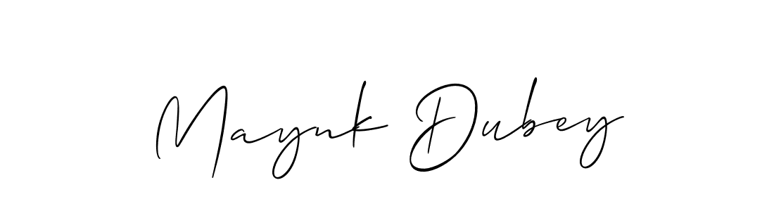 Here are the top 10 professional signature styles for the name Maynk Dubey. These are the best autograph styles you can use for your name. Maynk Dubey signature style 2 images and pictures png