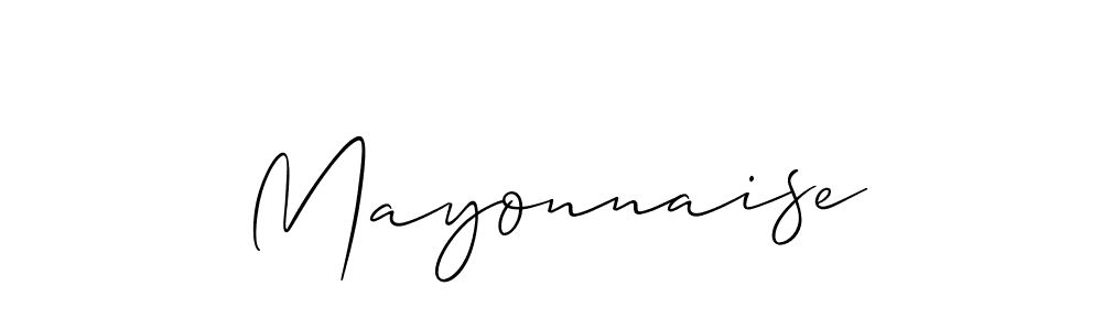 Check out images of Autograph of Mayonnaise name. Actor Mayonnaise Signature Style. Allison_Script is a professional sign style online. Mayonnaise signature style 2 images and pictures png