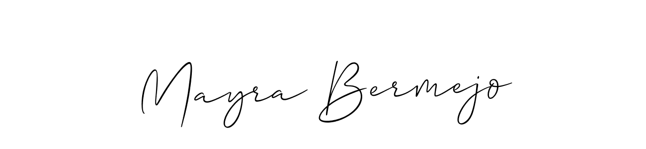 This is the best signature style for the Mayra Bermejo name. Also you like these signature font (Allison_Script). Mix name signature. Mayra Bermejo signature style 2 images and pictures png