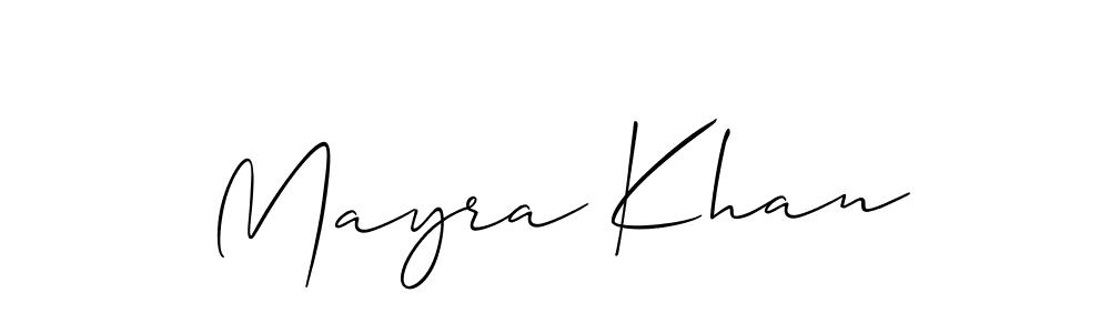 Best and Professional Signature Style for Mayra Khan. Allison_Script Best Signature Style Collection. Mayra Khan signature style 2 images and pictures png
