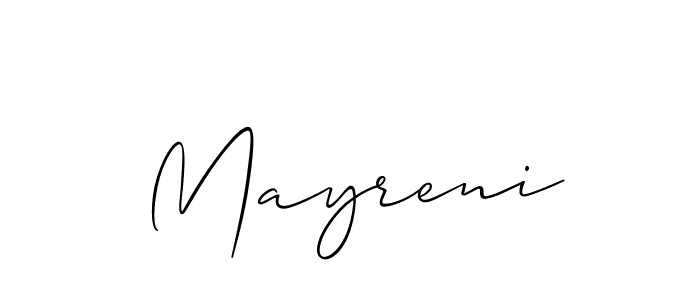 Check out images of Autograph of Mayreni name. Actor Mayreni Signature Style. Allison_Script is a professional sign style online. Mayreni signature style 2 images and pictures png
