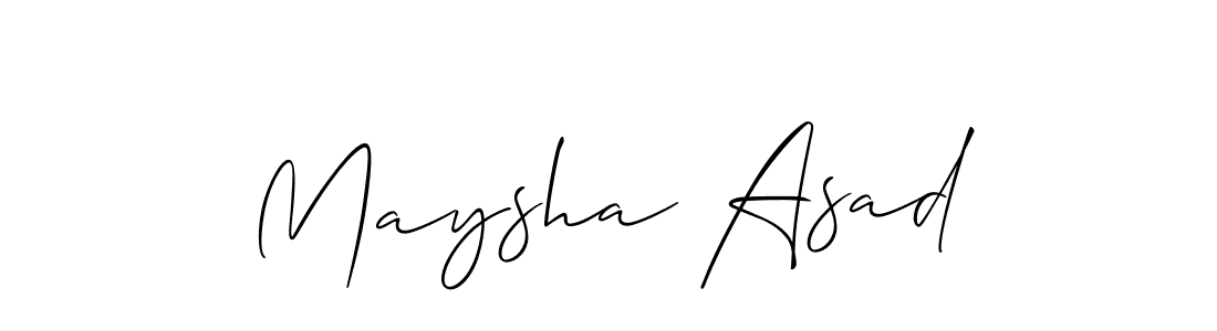 You can use this online signature creator to create a handwritten signature for the name Maysha Asad. This is the best online autograph maker. Maysha Asad signature style 2 images and pictures png