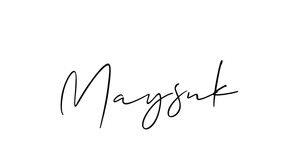 This is the best signature style for the Maysnk name. Also you like these signature font (Allison_Script). Mix name signature. Maysnk signature style 2 images and pictures png