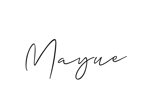 Also You can easily find your signature by using the search form. We will create Mayue name handwritten signature images for you free of cost using Allison_Script sign style. Mayue signature style 2 images and pictures png