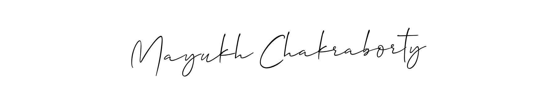 Once you've used our free online signature maker to create your best signature Allison_Script style, it's time to enjoy all of the benefits that Mayukh Chakraborty name signing documents. Mayukh Chakraborty signature style 2 images and pictures png