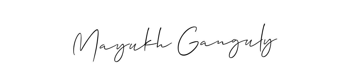 This is the best signature style for the Mayukh Ganguly name. Also you like these signature font (Allison_Script). Mix name signature. Mayukh Ganguly signature style 2 images and pictures png