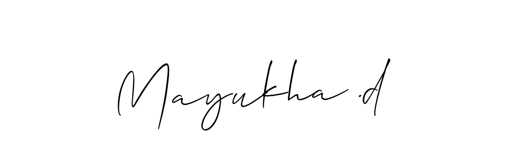 Best and Professional Signature Style for Mayukha .d. Allison_Script Best Signature Style Collection. Mayukha .d signature style 2 images and pictures png
