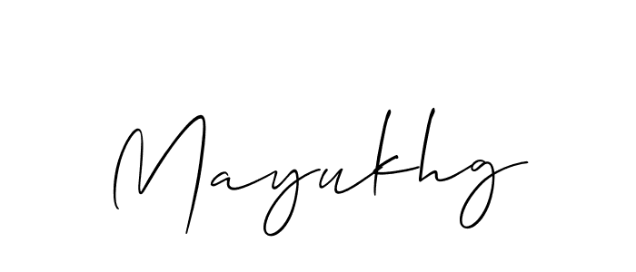 if you are searching for the best signature style for your name Mayukhg. so please give up your signature search. here we have designed multiple signature styles  using Allison_Script. Mayukhg signature style 2 images and pictures png
