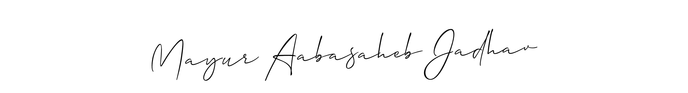 Best and Professional Signature Style for Mayur Aabasaheb Jadhav. Allison_Script Best Signature Style Collection. Mayur Aabasaheb Jadhav signature style 2 images and pictures png