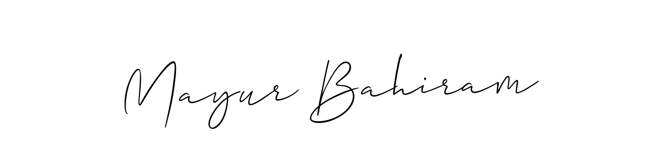 Here are the top 10 professional signature styles for the name Mayur Bahiram. These are the best autograph styles you can use for your name. Mayur Bahiram signature style 2 images and pictures png