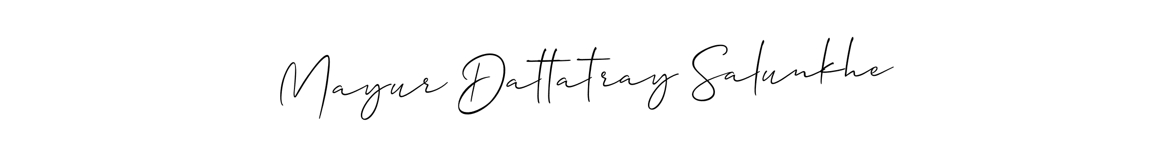 You can use this online signature creator to create a handwritten signature for the name Mayur Dattatray Salunkhe. This is the best online autograph maker. Mayur Dattatray Salunkhe signature style 2 images and pictures png
