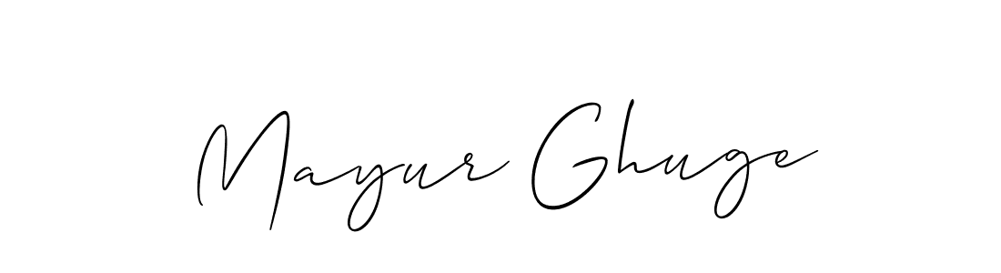 Once you've used our free online signature maker to create your best signature Allison_Script style, it's time to enjoy all of the benefits that Mayur Ghuge name signing documents. Mayur Ghuge signature style 2 images and pictures png