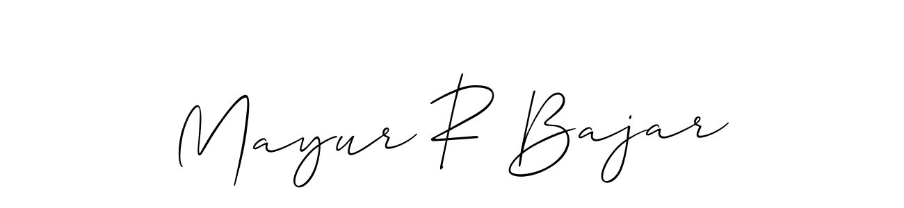 You can use this online signature creator to create a handwritten signature for the name Mayur R Bajar. This is the best online autograph maker. Mayur R Bajar signature style 2 images and pictures png