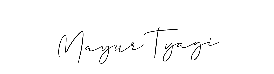 Make a beautiful signature design for name Mayur Tyagi. Use this online signature maker to create a handwritten signature for free. Mayur Tyagi signature style 2 images and pictures png