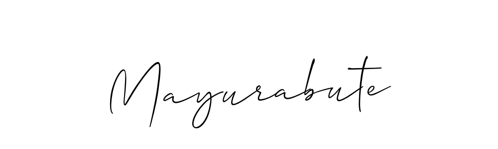 This is the best signature style for the Mayurabute name. Also you like these signature font (Allison_Script). Mix name signature. Mayurabute signature style 2 images and pictures png