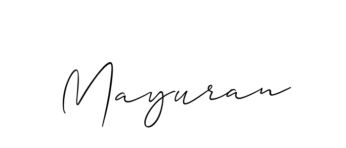 Best and Professional Signature Style for Mayuran. Allison_Script Best Signature Style Collection. Mayuran signature style 2 images and pictures png