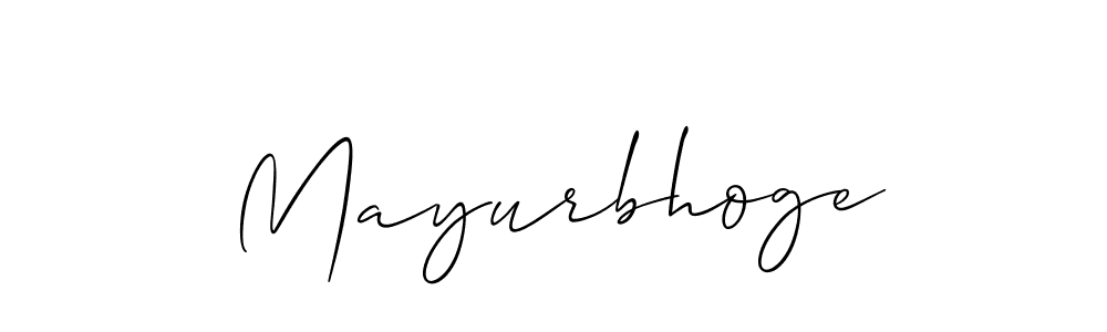 Similarly Allison_Script is the best handwritten signature design. Signature creator online .You can use it as an online autograph creator for name Mayurbhoge. Mayurbhoge signature style 2 images and pictures png