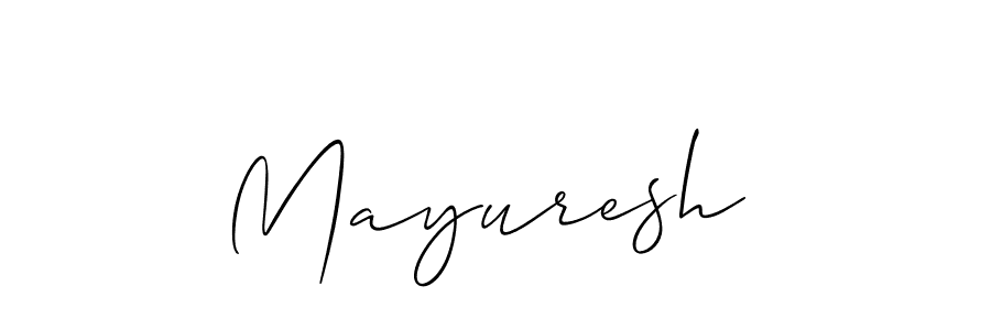 You should practise on your own different ways (Allison_Script) to write your name (Mayuresh ) in signature. don't let someone else do it for you. Mayuresh  signature style 2 images and pictures png