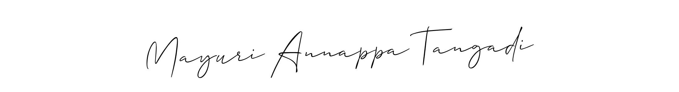 See photos of Mayuri Annappa Tangadi official signature by Spectra . Check more albums & portfolios. Read reviews & check more about Allison_Script font. Mayuri Annappa Tangadi signature style 2 images and pictures png